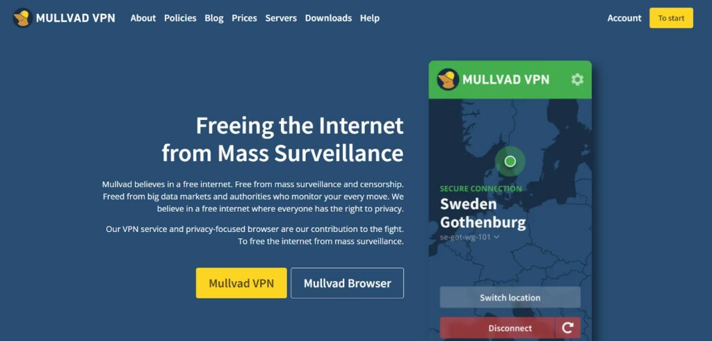 Giới thiệu cách fake IP bằng Mullvad VPN